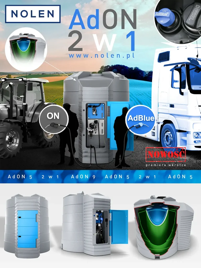Zbiorniki na olej napędowy AdBlue_Nolen_AdON_5i9